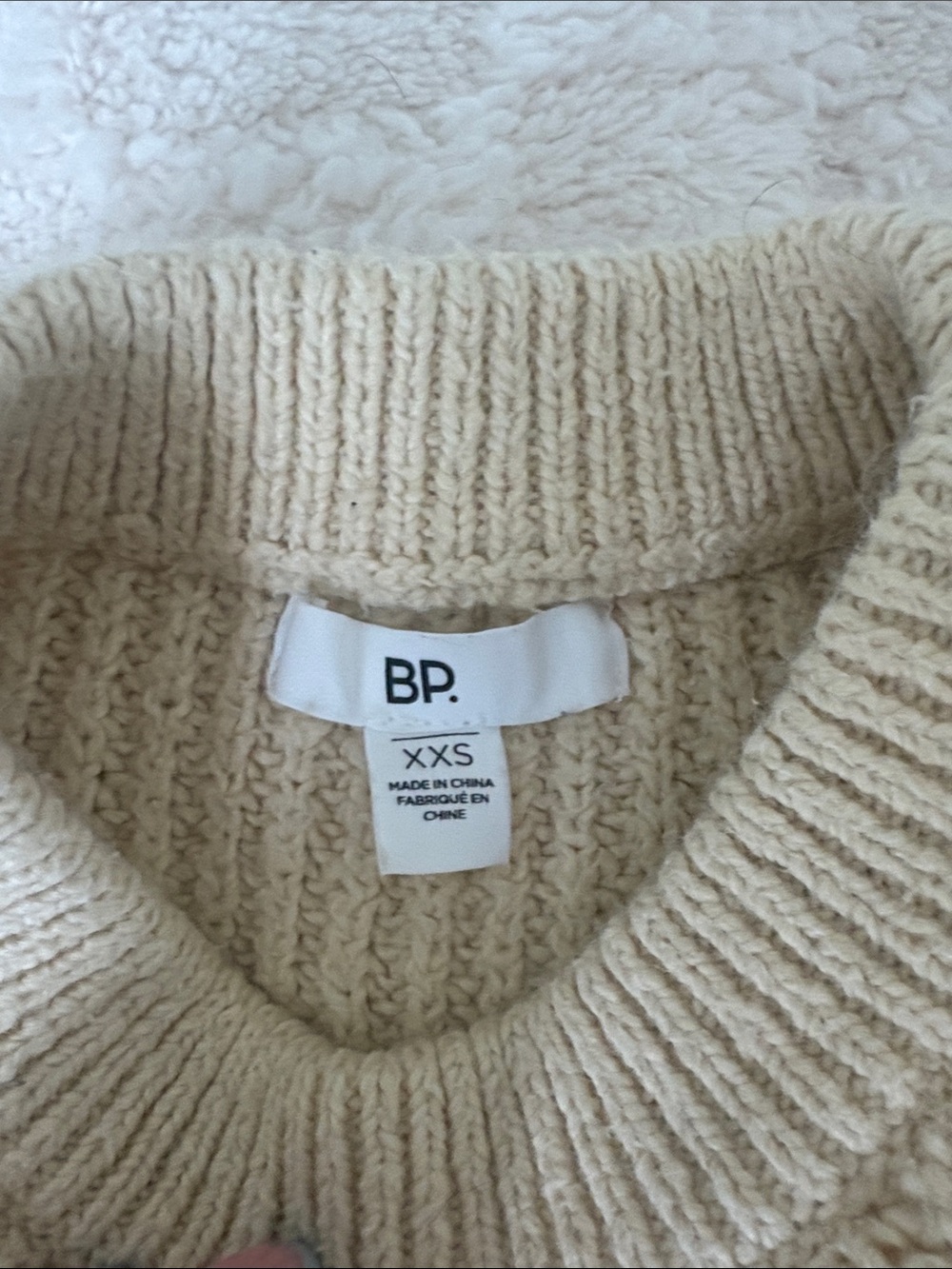BP. Tan Sweater – Size XXS – Cozy Lightweight Knit - Picture 2 of 4